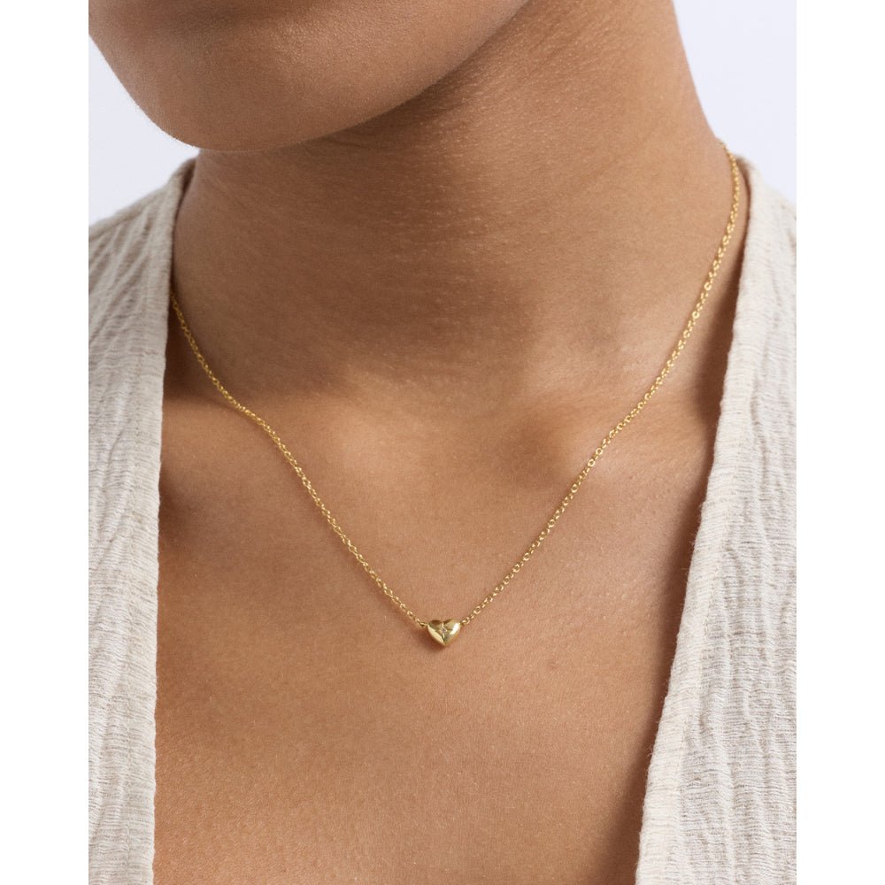 Astley Clarke Gold Biography Mini Heart Necklace - MococoAstley Clarke62000YNONOSNecklaces