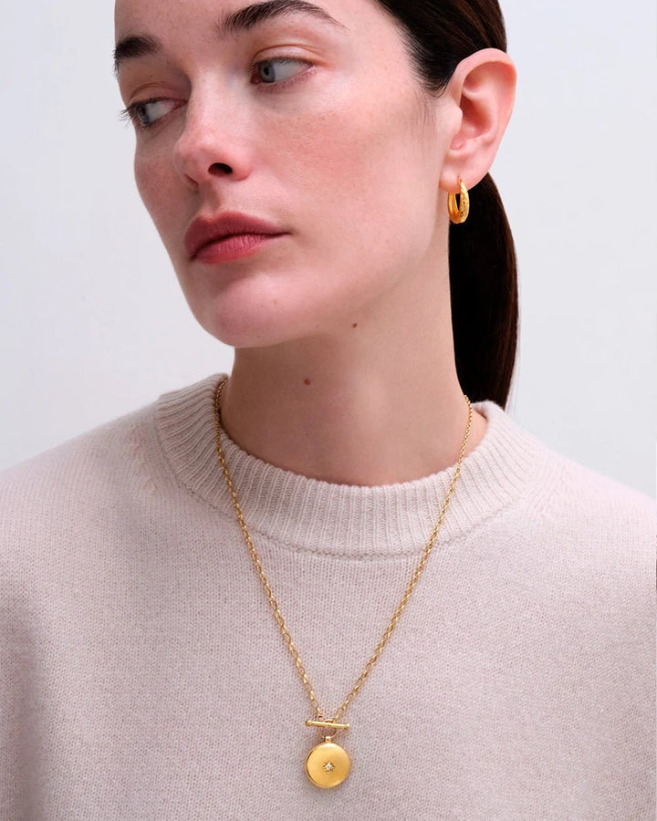 Astley Clarke Gold Medium Biography Locket Necklace - MococoAstley ClarkeNecklace