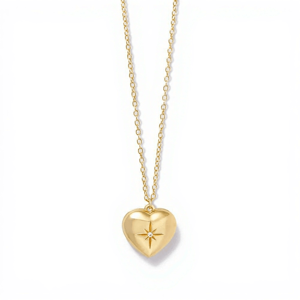Astley Clarke Gold Mini Heart Locket Necklace - MococoAstley Clarke60073YNONOSNecklaces