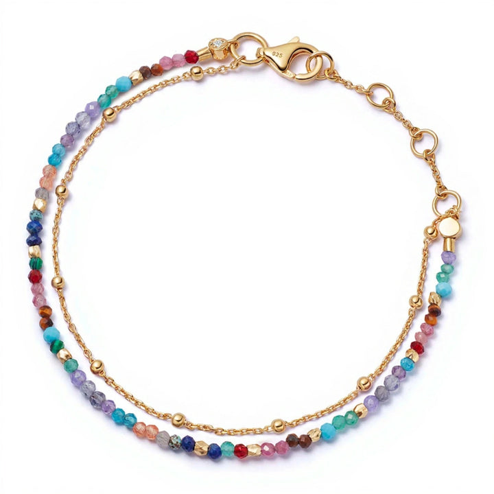 Astley Clarke Gold Vermeil Biography Bracelet - Select Your Gemstone Stack - MococoAstley Clarke58037YMTBOSBracelets