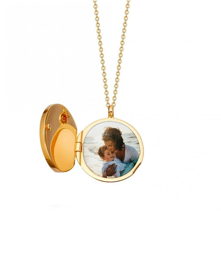 Astley Clarke Gold Vermeil Celestial Compass Locket Necklace - MococoAstley Clarke42064YNONOSNecklace