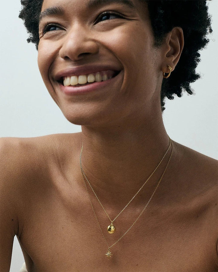 Astley Clarke Gold Vermeil &amp; Sapphires Celestial Star Pendant Necklace - MococoAstley Clarke61025YNONOSNecklaces