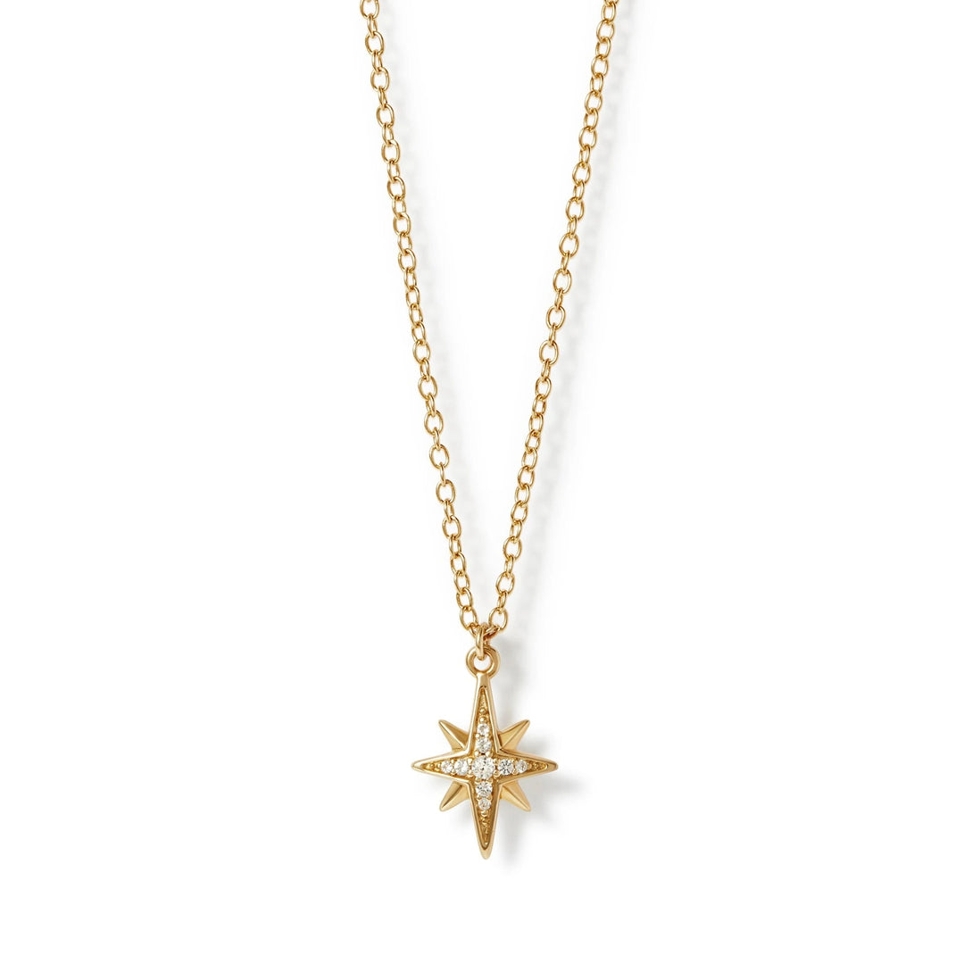 Astley Clarke Gold Vermeil & Sapphires Celestial Star Pendant Necklace - MococoAstley Clarke61025YNONOSNecklace