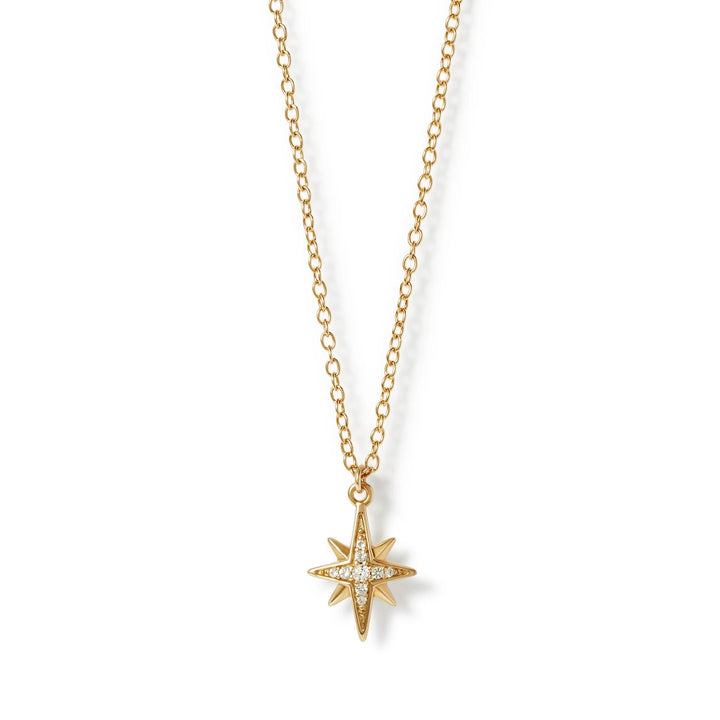 Astley Clarke Gold Vermeil & Sapphires Celestial Star Pendant Necklace - MococoAstley Clarke61025YNONOSNecklace