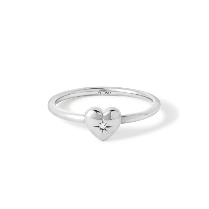 Astley Clarke Silver Biography Heart Ring - MococoAstley Clarke62003SNOR-JRings