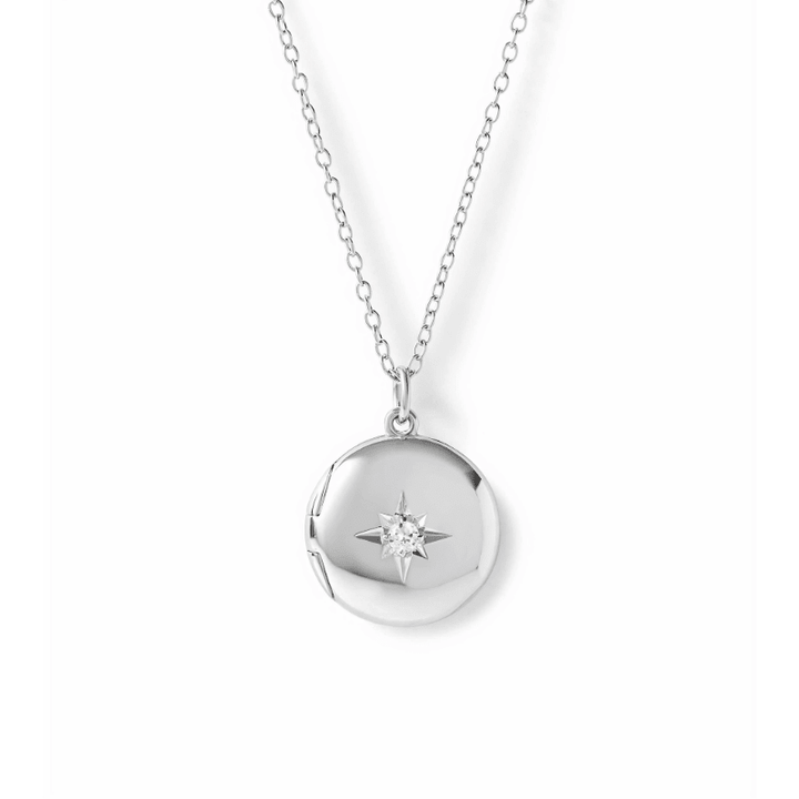 Astley Clarke Silver Biography Midi Locket Necklace - MococoAstley Clarke63080SNON