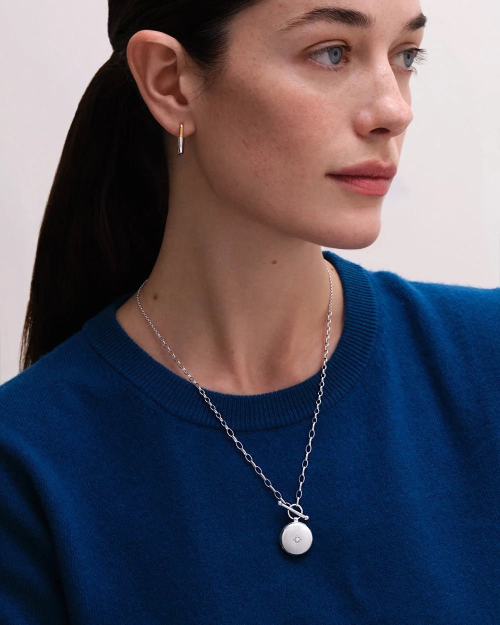 Astley Clarke Silver Medium Biography Locket Necklace - MococoAstley Clarke56118SNONOSNecklaces