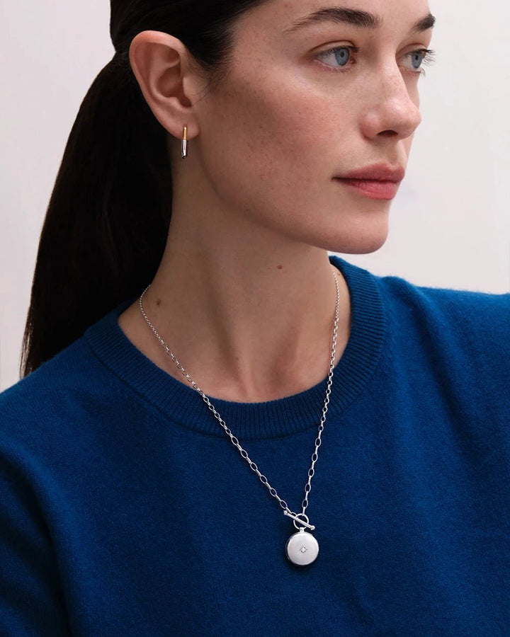 Astley Clarke Silver Medium Biography Locket Necklace - MococoAstley Clarke56118SNONOSNecklaces