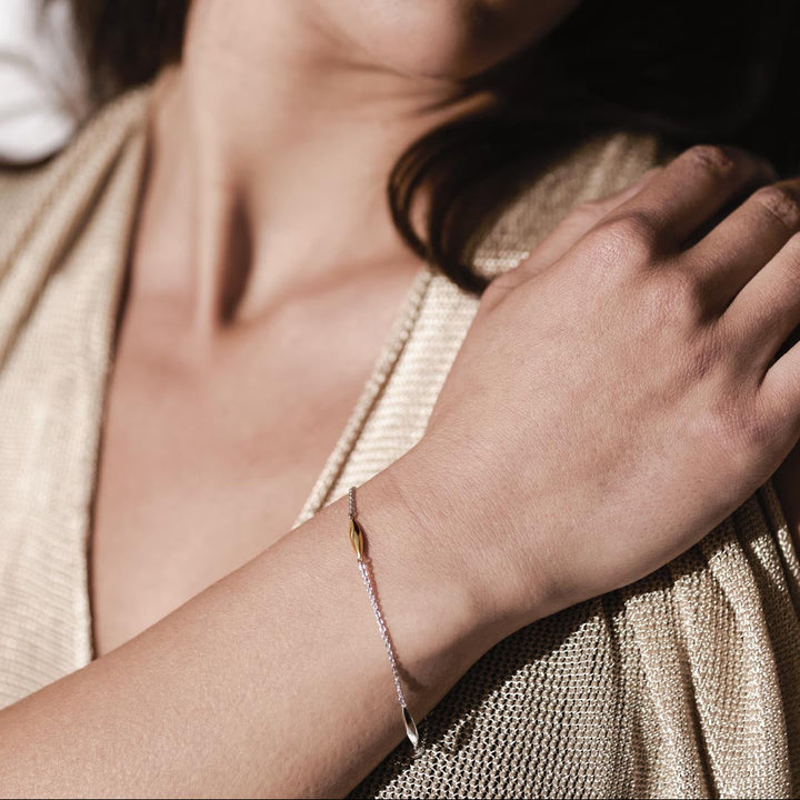 Kit Heath Glint Two-Tone Station Bracelet 19.1 cm