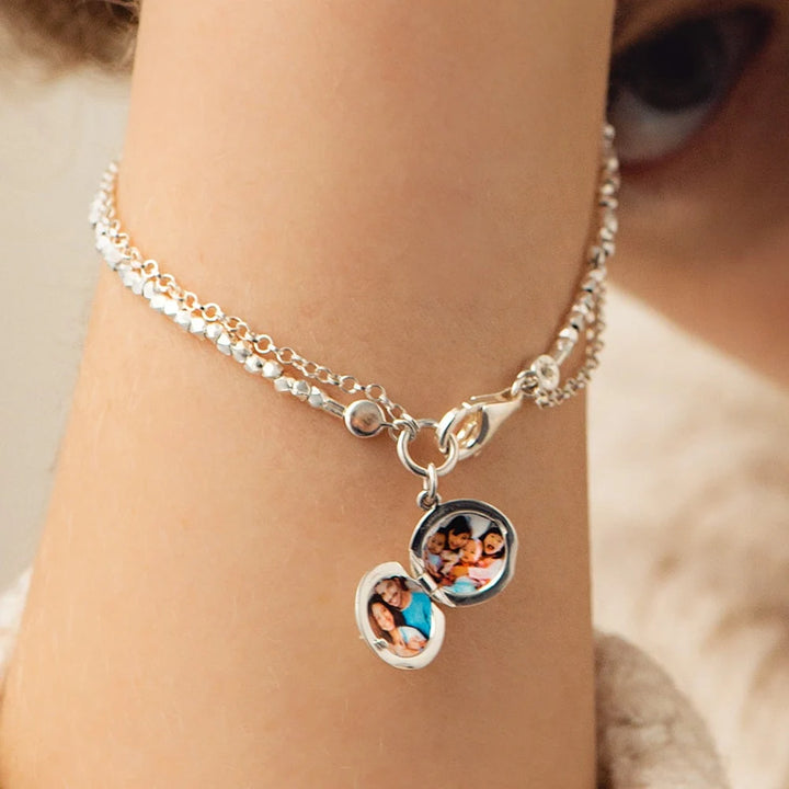 Astley Clarke Star-Set Locket Bracelet