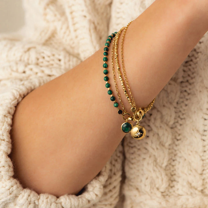 Astley Clarke Star-Set Locket Bracelet