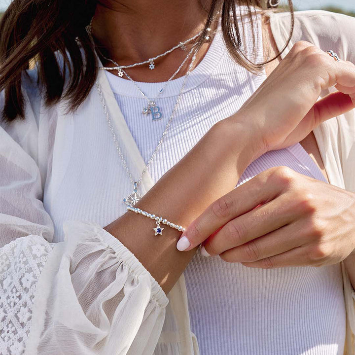 Chlobo 925 Sterling Silver Birthstone Bracelet image 19