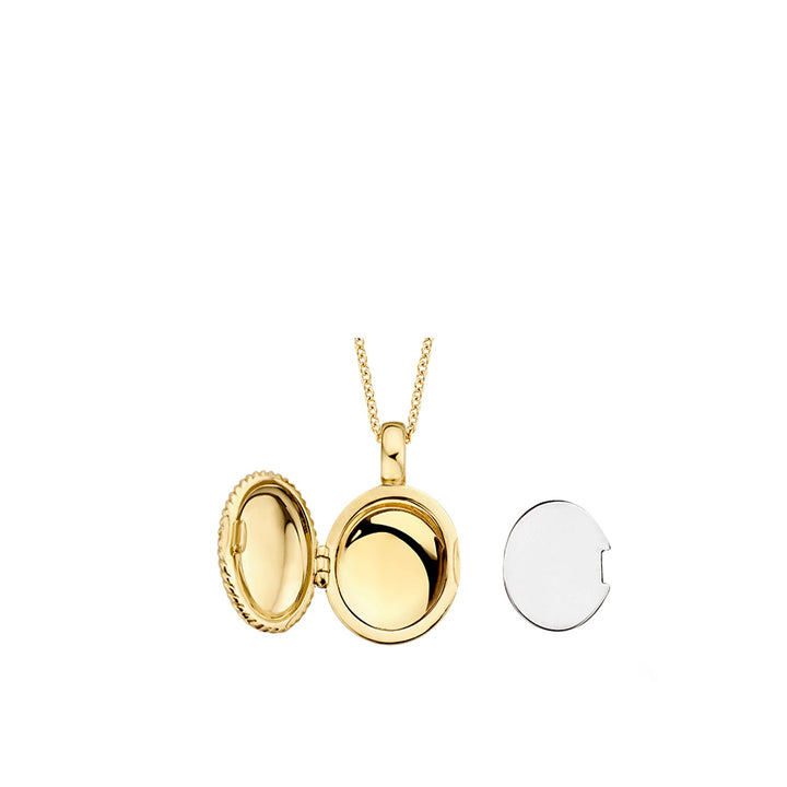 Blush 14ct Gold Locket Pendant - MococoBlush6087YGO8720088138328Pendants