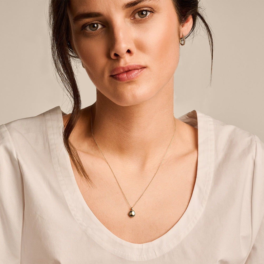 Blush 14ct Gold Locket Pendant - MococoBlush6087YGO8720088138328Pendants