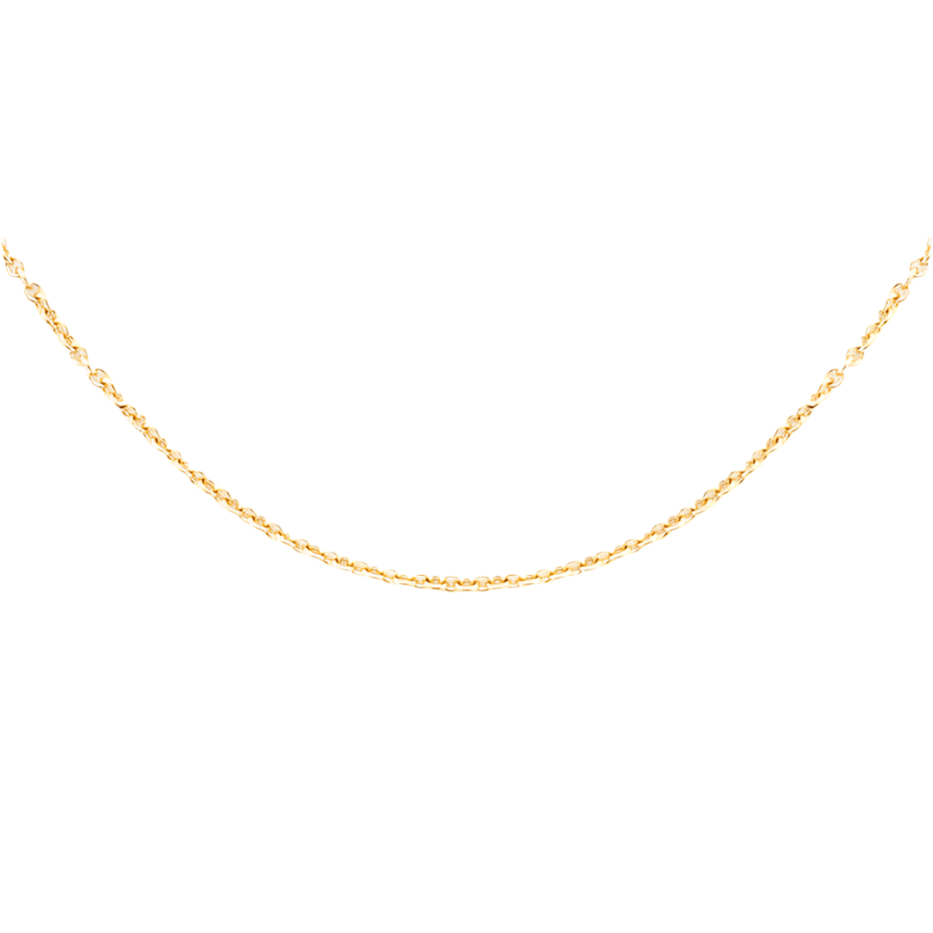 Blush 14ct Solid Gold Anchor Necklace - MococoBlush3046YGO/45Necklaces