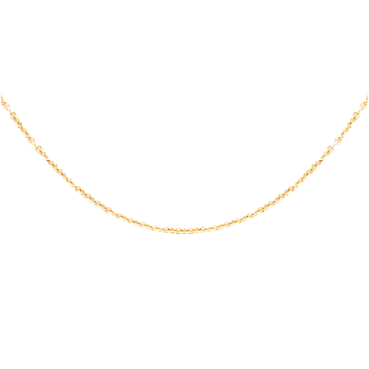 Blush 14ct Solid Gold Anchor Necklace - MococoBlush3046YGO/45Necklaces