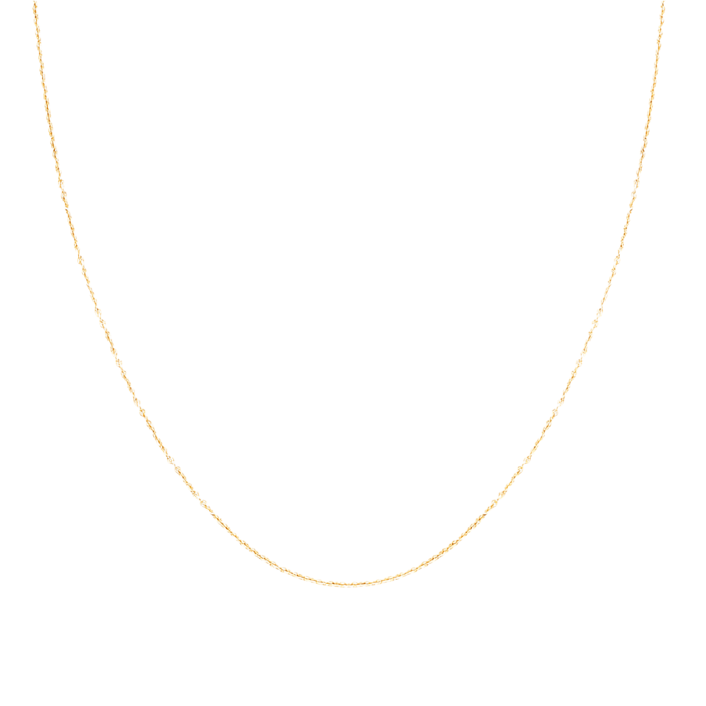 Blush 14ct Solid Gold Anchor Necklace - MococoBlush3046YGO/45Necklaces