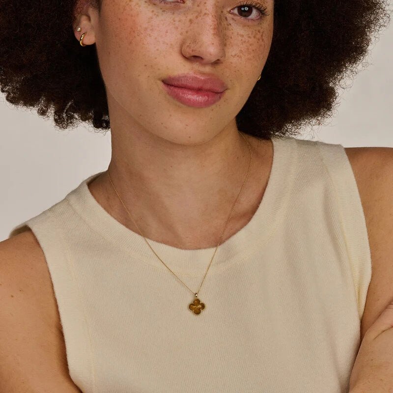 Blush 14ct Solid Gold Anchor Necklace - MococoBlush3046YGO/45Necklaces