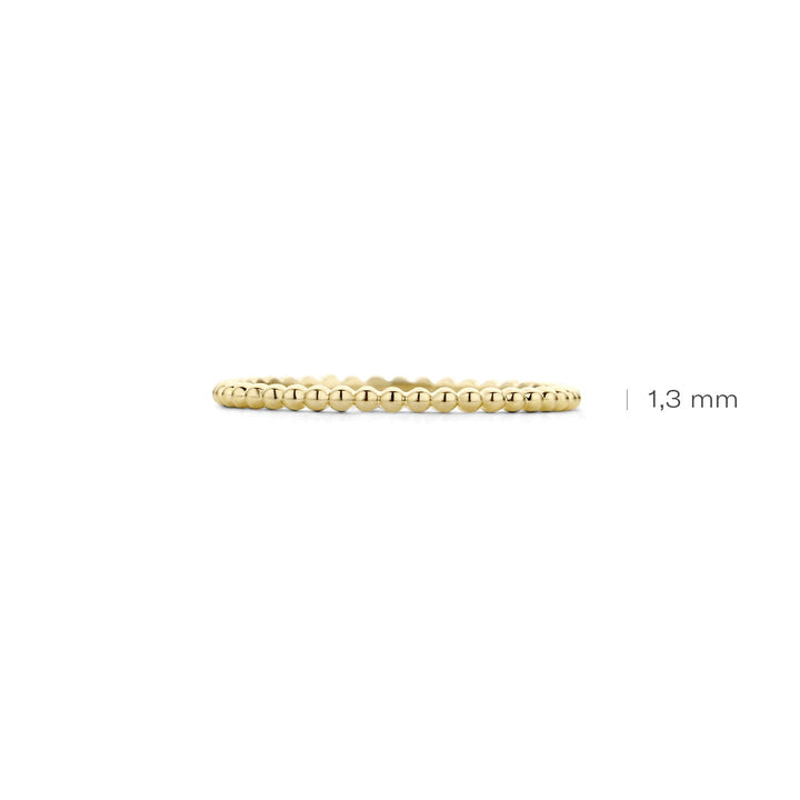 Blush 14ct Solid Gold Ball Ring - MococoBlush1195YGO/46/WEBRings