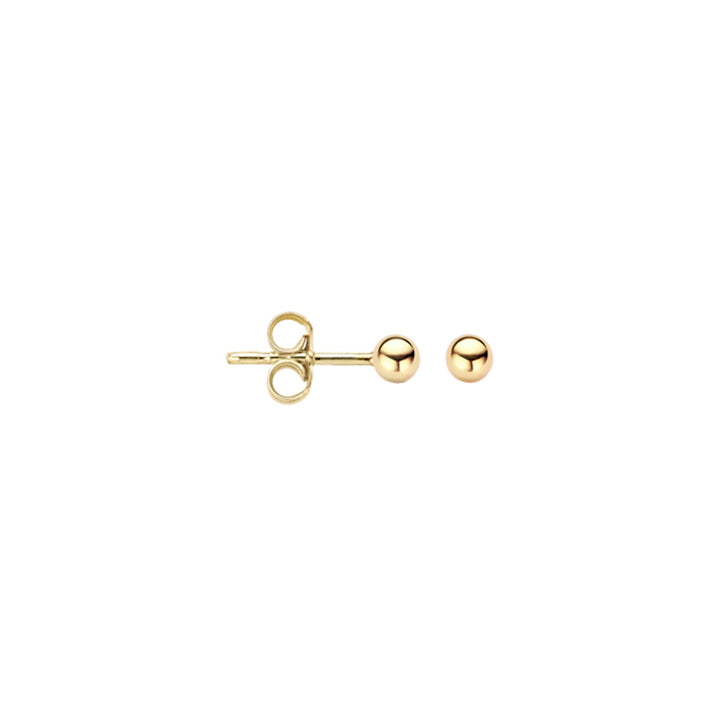 Blush 14ct Solid Gold Ball Stud Earrings - MococoBlush7120YGOEarrings