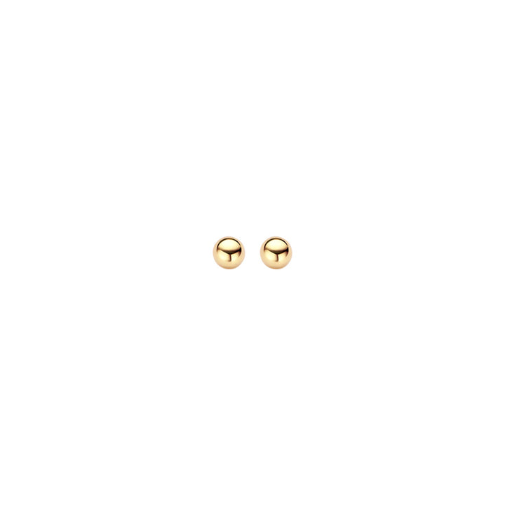 Blush 14ct Solid Gold Ball Stud Earrings - MococoBlush7120YGOEarrings