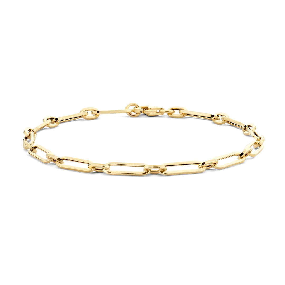 Blush 14ct Solid Gold Forever Link Bracelet - MococoBlush2189YGO/18.58720088137574Bracelets
