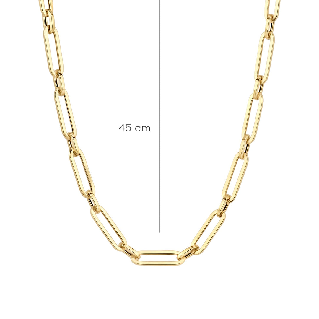 Blush 14ct Solid Gold Forever Link Necklace - MococoBlush3129YGO8720088137581Necklaces