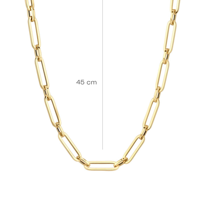 Blush 14ct Solid Gold Forever Link Necklace - MococoBlush3129YGO8720088137581Necklaces