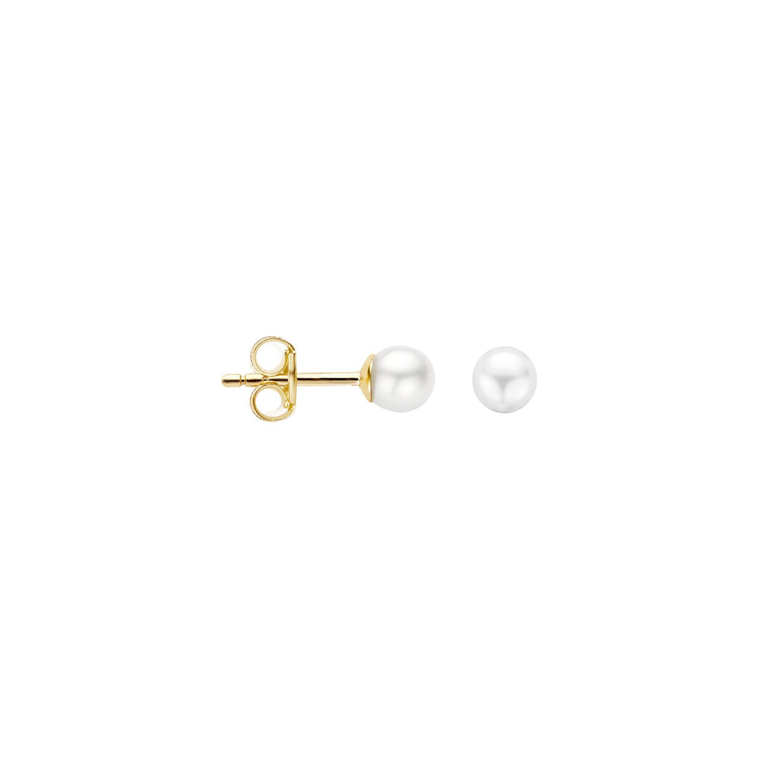 Blush 14ct Solid Gold Fresh Water Pearl Stud Earrings - MococoBlush7136YPW8717828160374Earrings