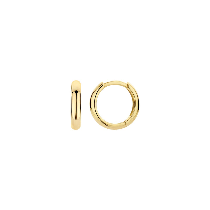 Blush 14ct Solid Gold Hoop Earrings - MococoBlush7267YGOEarrings