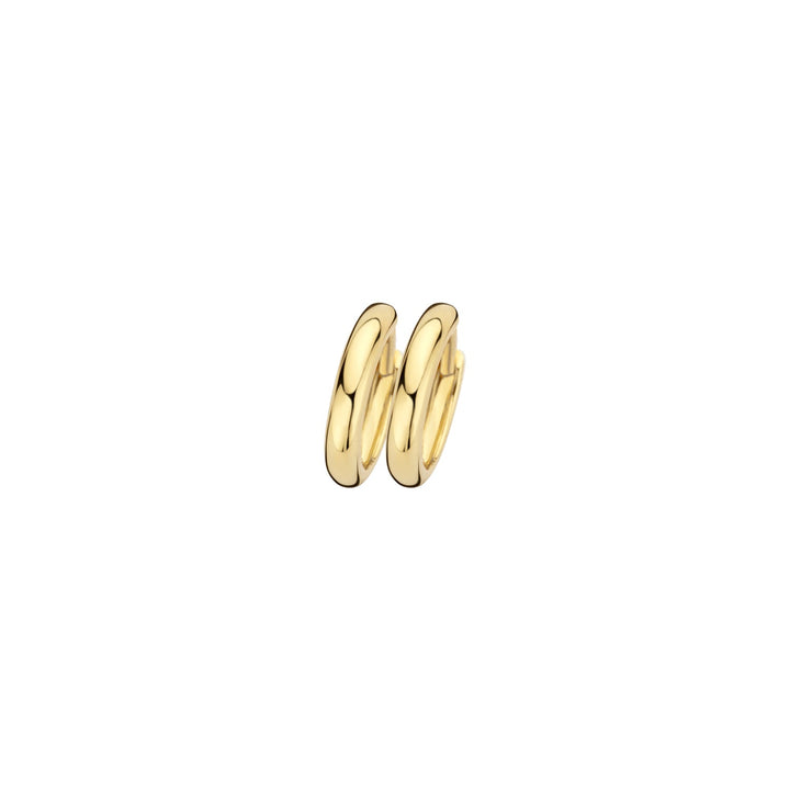 Blush 14ct Solid Gold Hoop Earrings - MococoBlush7267YGOEarrings