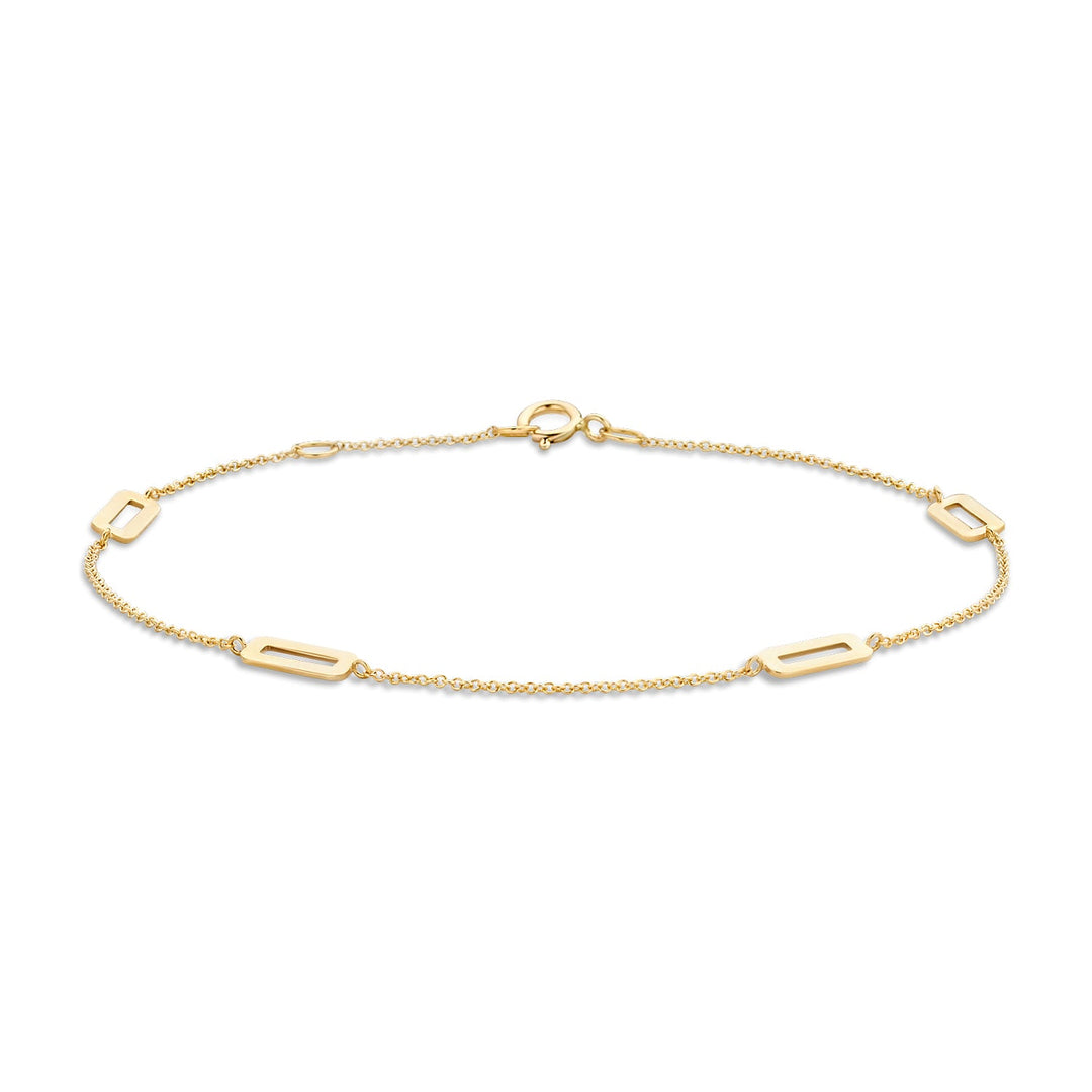 Blush 14ct Solid Gold Long Link Bracelet - MococoBlush2220YGO8720088135037Bracelets