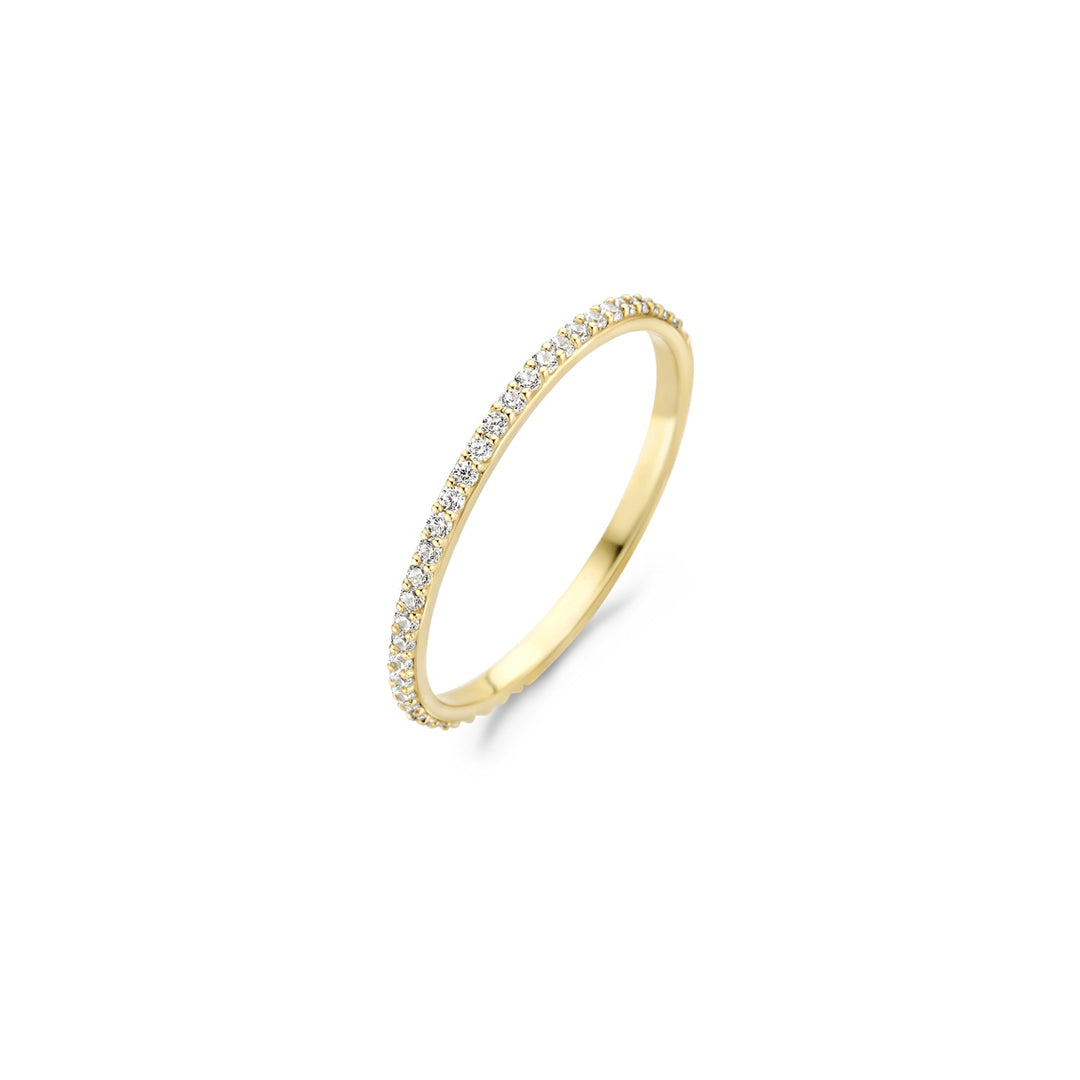 Blush 14ct Solid Gold Pave Ring - MococoBlush1201YZI/56/WEB8720088121559Rings