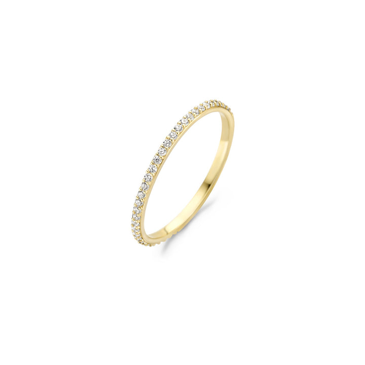 Blush 14ct Solid Gold Pave Ring - MococoBlush1201YZI/56/WEB8720088121559Rings