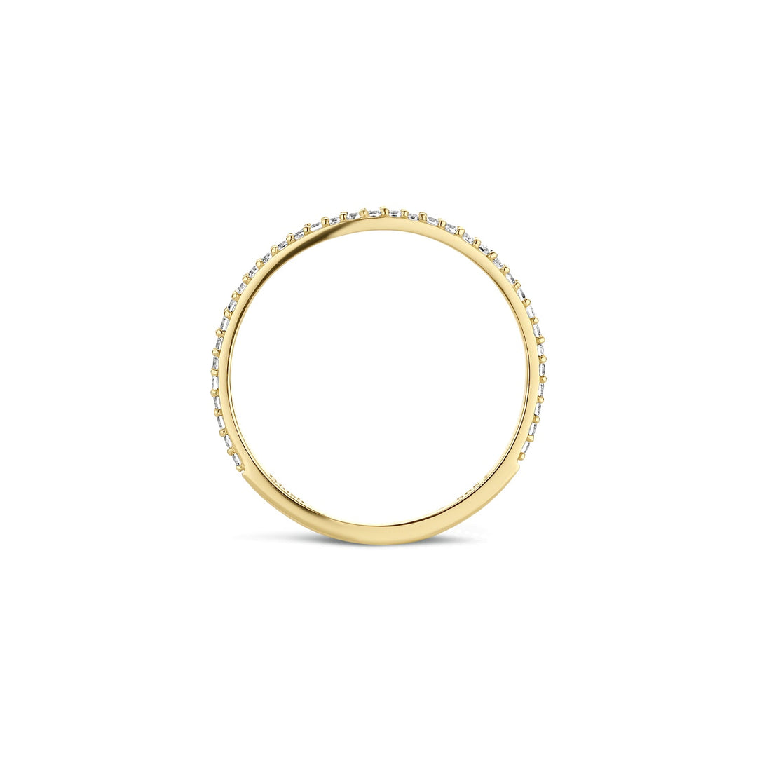 Blush 14ct Solid Gold Pave Ring - MococoBlush1201YZI/56/WEB8720088121559Rings