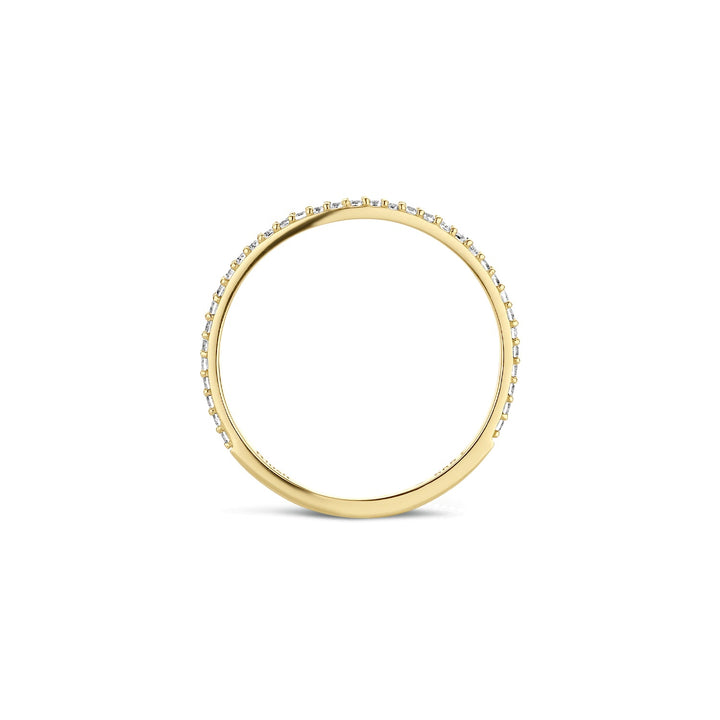 Blush 14ct Solid Gold Pave Ring - MococoBlush1201YZI/56/WEB8720088121559Rings