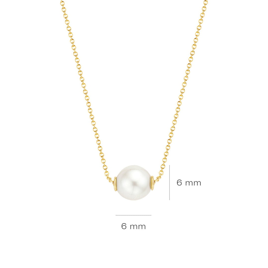 Blush 14ct Solid Gold Pearl Pendant Necklace - MococoBlush3076YPW8717828198896Necklaces