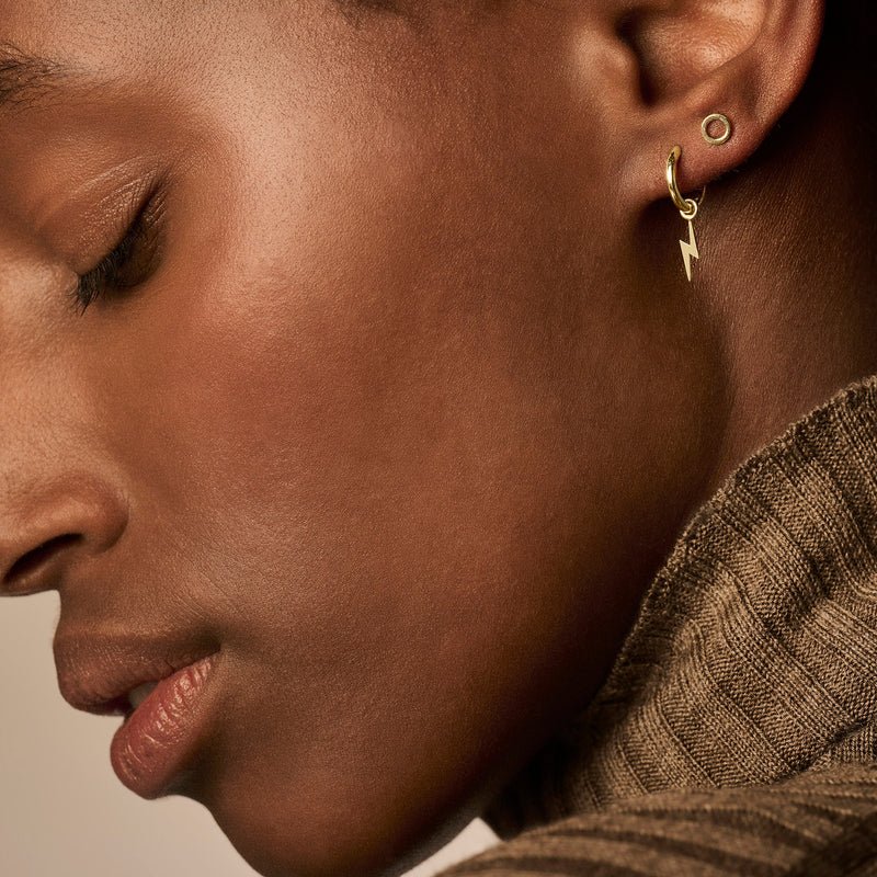 Blush 14ct Solid Gold Round Hoop Earrings - MococoBlush7232YGO8720088127520Earrings