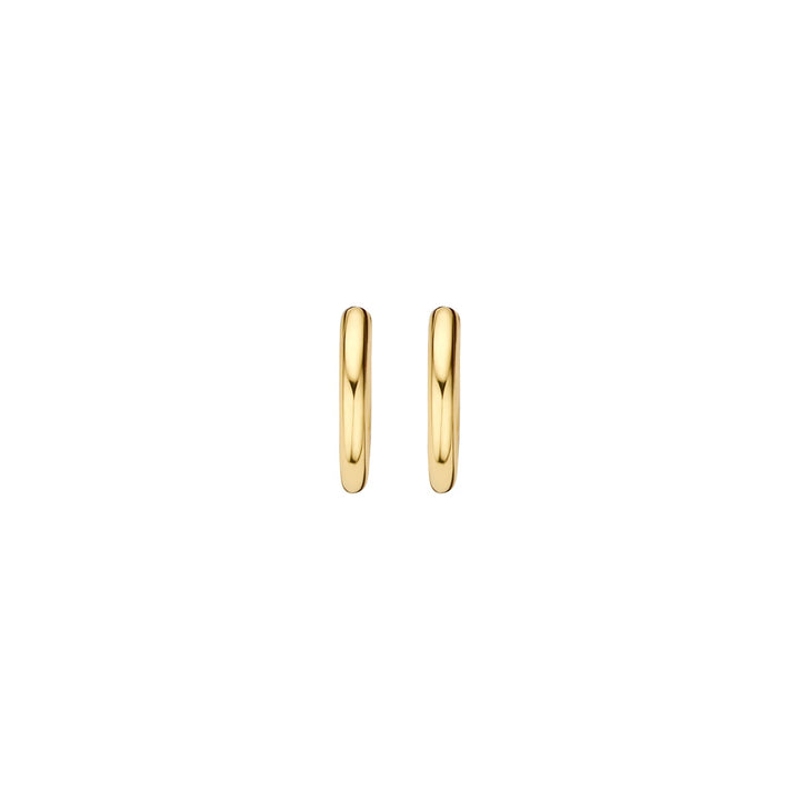 Blush 14ct Solid Gold Round Hoop Earrings - MococoBlush7232YGO8720088127520Earrings