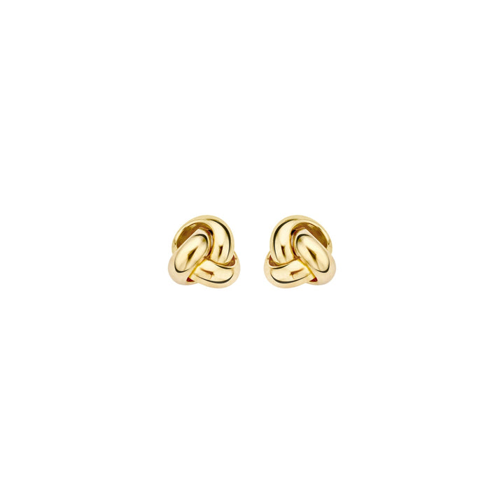 Blush 14ct Solid Gold Twisted Stud Earrings - MococoBlush7157YGO8717828176436Earrings