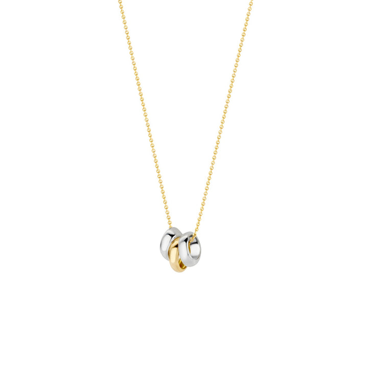 Blush 14ct Solid White and Yellow Gold Pendant Necklace - MococoBlush3055BGO8717828182673Necklaces