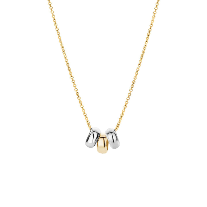 Blush 14ct Solid White and Yellow Gold Pendant Necklace - MococoBlush3055BGO8717828182673Necklaces