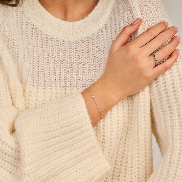 Blush 14ct Solid White Gold Ring - MococoBlush1220WGO/46/WEBRings