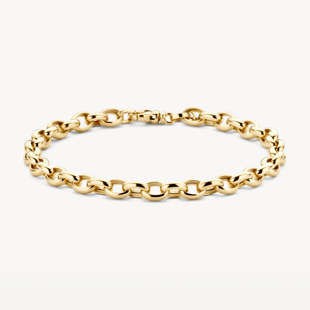 Blush 14ct Yellow Gold Anchor Link Bracelet - MococoBlush2162YGOBracelet