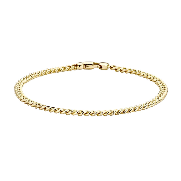 Blush 14ct Yellow Gold Gourmet Link Bracelet - MococoBlush2165YGOBracelets