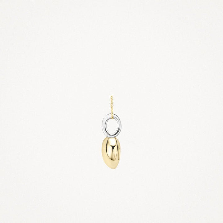 Blush Elegant 14ct Solid White Gold Heart Zirconia Pendant - MococoBlush6077BZINecklaces
