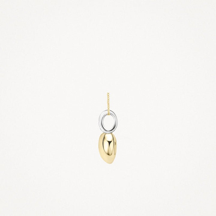 Blush Elegant 14ct Solid White Gold Heart Zirconia Pendant - MococoBlush6077BZIPendants