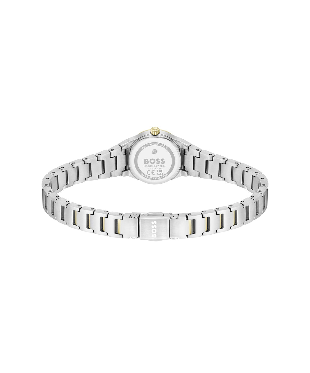 Boss Candor Two-Tone Bracelet Watch Blue Dial - Mococo