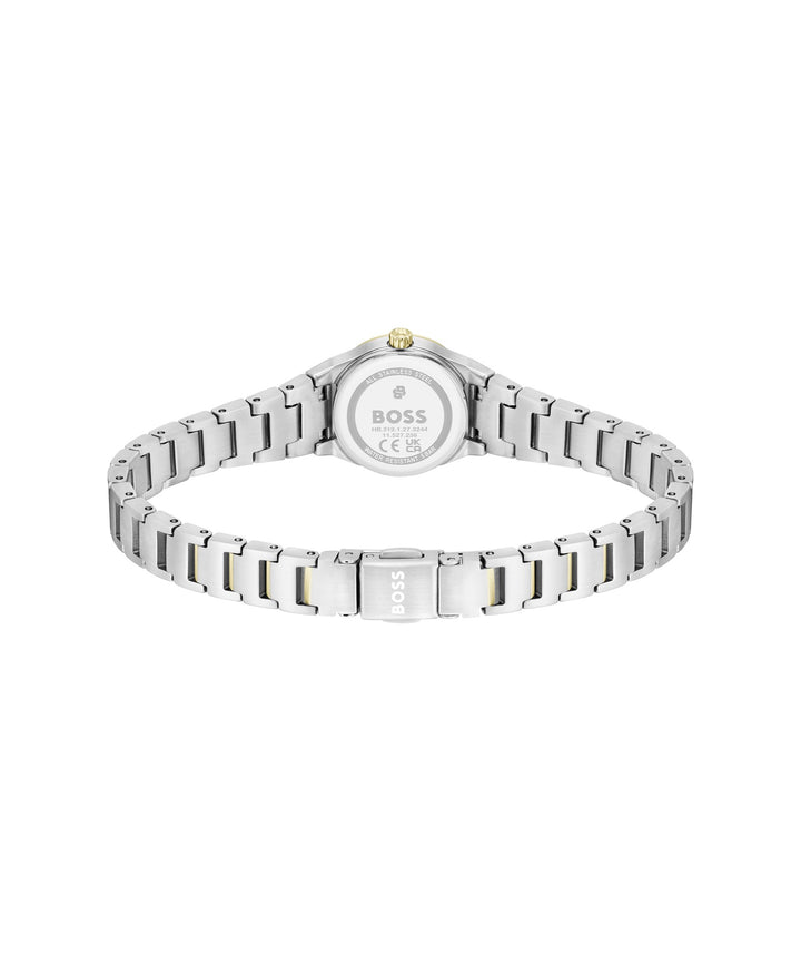Boss Candor Two-Tone Bracelet Watch Blue Dial - Mococo