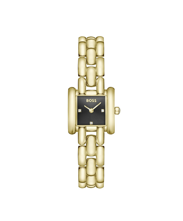 Boss Violet Gold-Tone Bracelet Watch Black Dial - Mococo